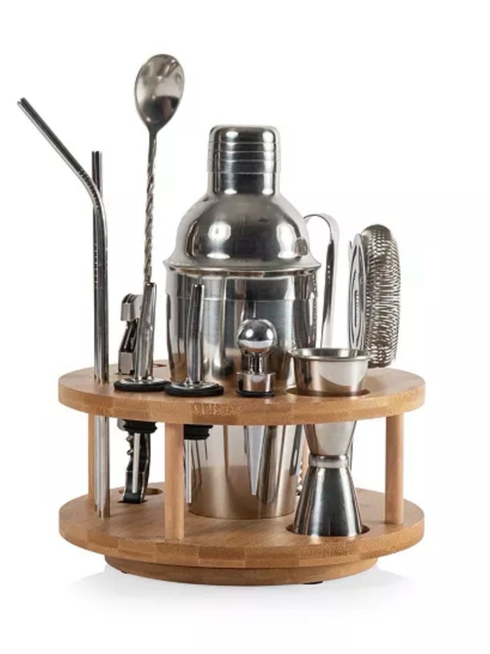 Legacy Carousel 13 Piece Lazy Susan Bar Tool Set